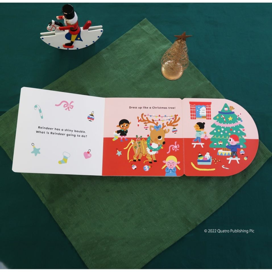おりたたみしかけ絵本 What is Reindeer Going to Do | 絵本の家