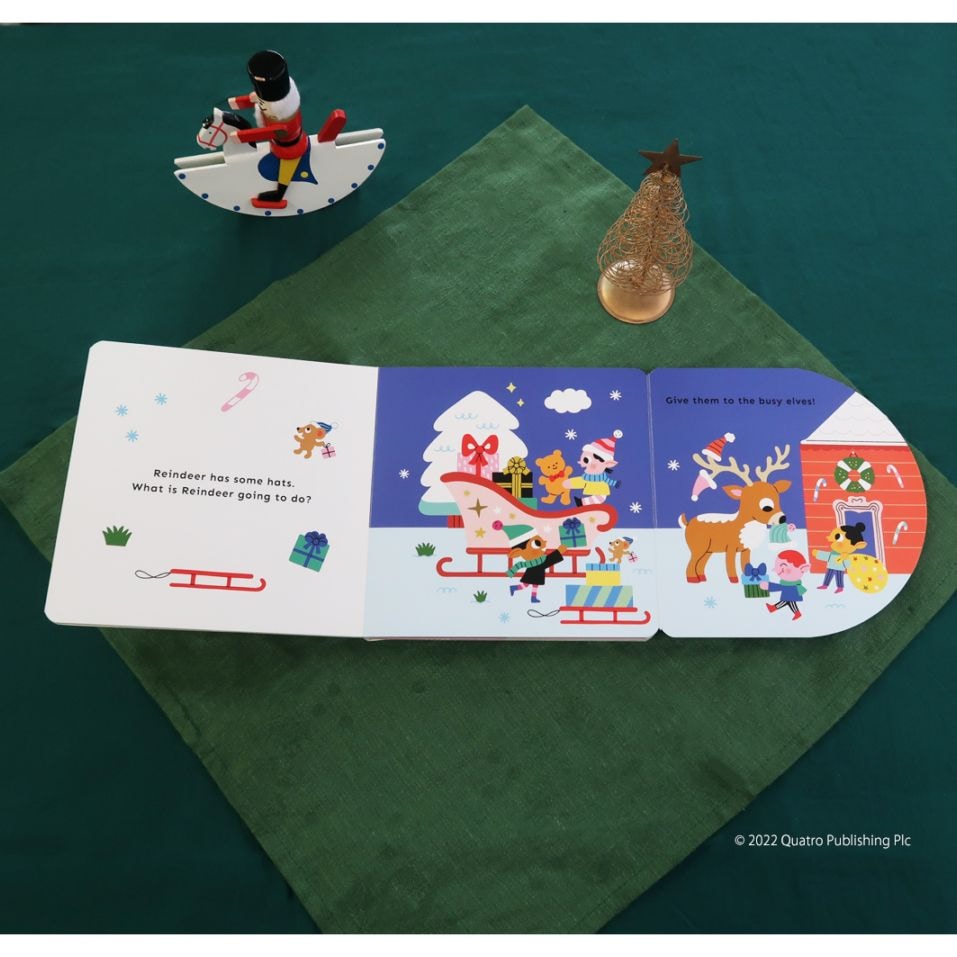 おりたたみしかけ絵本 What is Reindeer Going to Do | 絵本の家