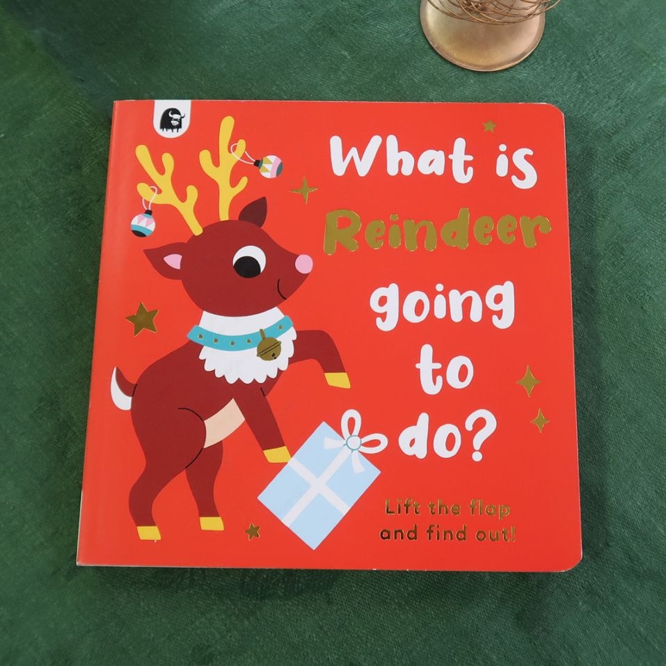 おりたたみしかけ絵本　What is Reindeer Going to Do
