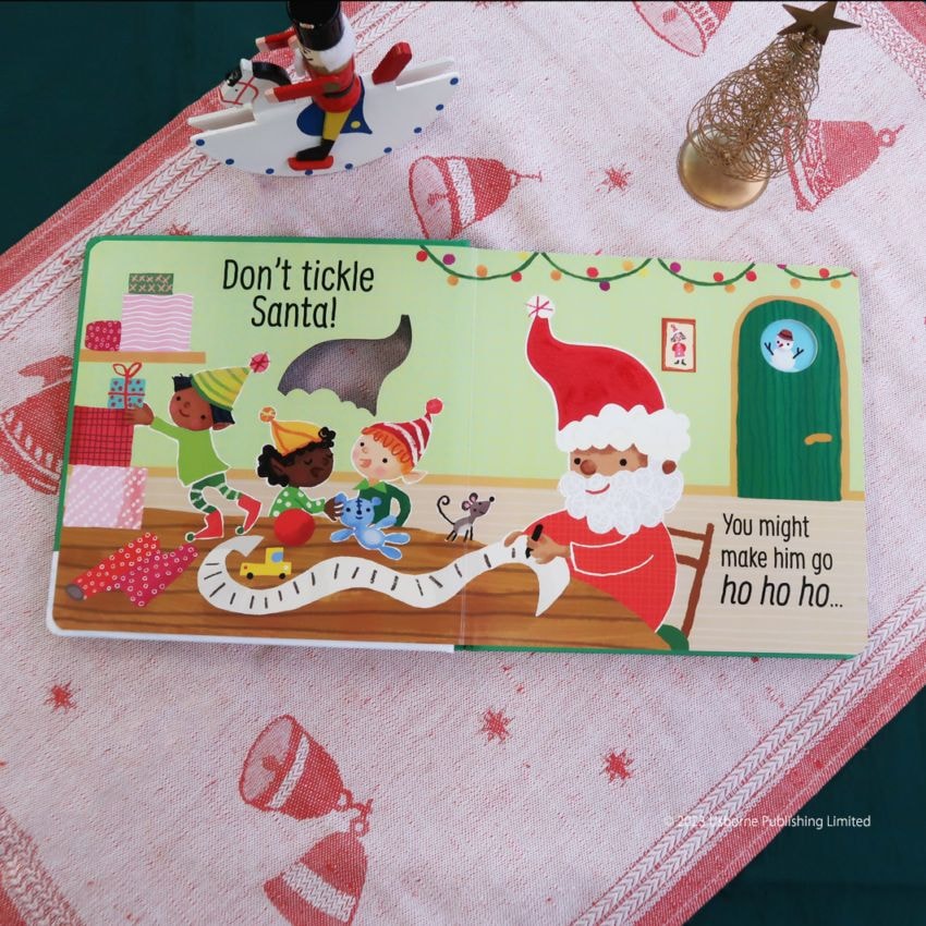 さわって楽しむ！音つきしかけ絵本 Don't Tickle Santa! | カテゴリー