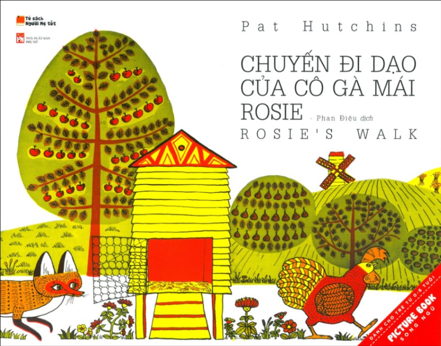 Rosie's Walk　～ロージーのおさんぽ～　英語＆ベトナム語版　ペーパーバック版