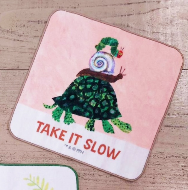 はらぺこあおむし　プチタオル　スロー