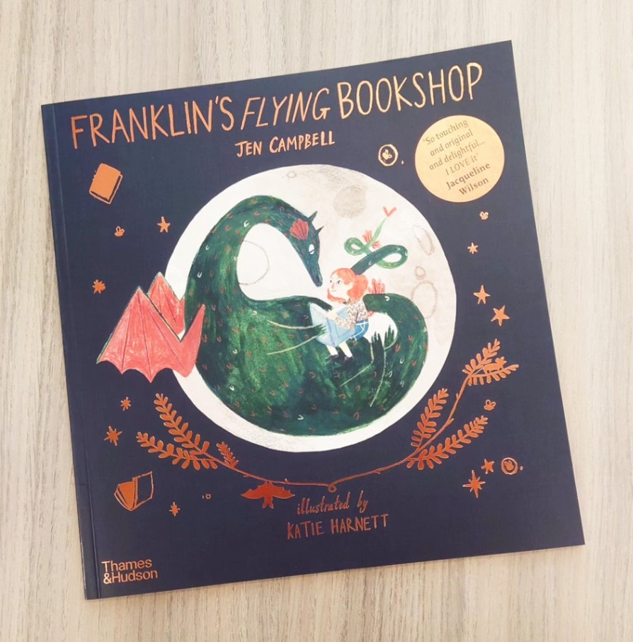 Franklin's Flying Bookshop　～フランクリンの空とぶ本やさん～　ペーパーバック版