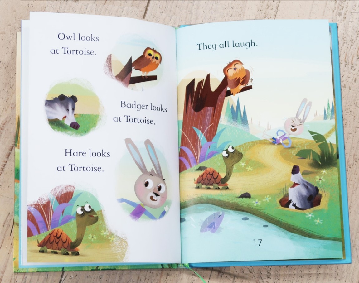 うさぎページ レベル別リーディングシリーズ 名作童話 The Hare and the