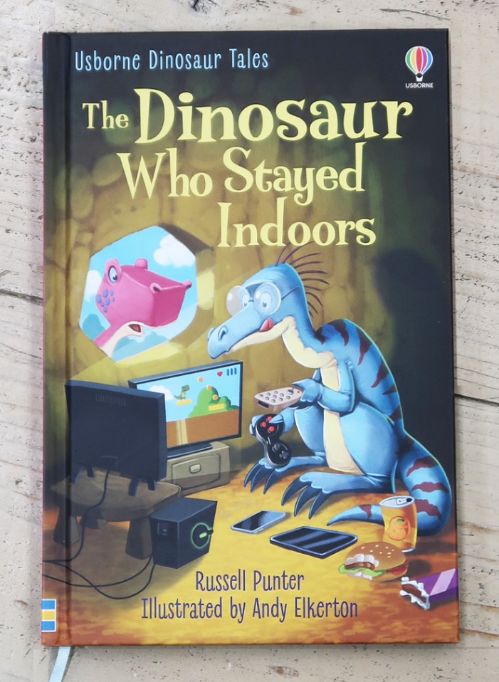 英語原書世界絵本 レベル別リーディングシリーズ Dinosaur Who Stayed Indoors 【レベル