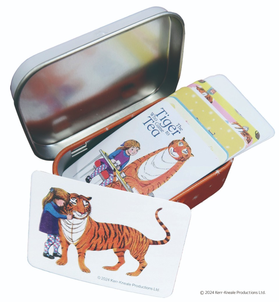 缶入りステッカー おちゃのじかんにきたとら | カテゴリーでさがす