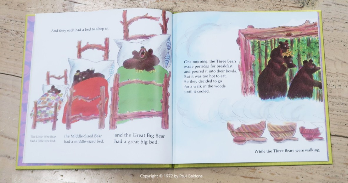 ガルドンの名作童話シリーズ The Three Bears ～三びきのくま