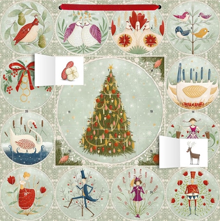 アドベントカレンダークリスマスツリー アドベントカレンダー クリスマスツリー 卓上 アドベント カレンダー