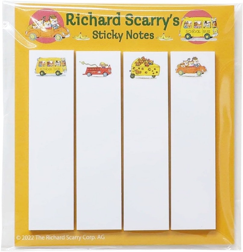 リチャード・スキャリー 付箋 くるま