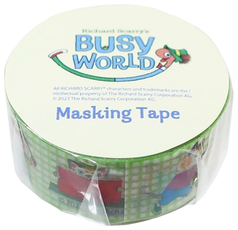 リチャード・スキャリー　マスキングテープ　なかまたち