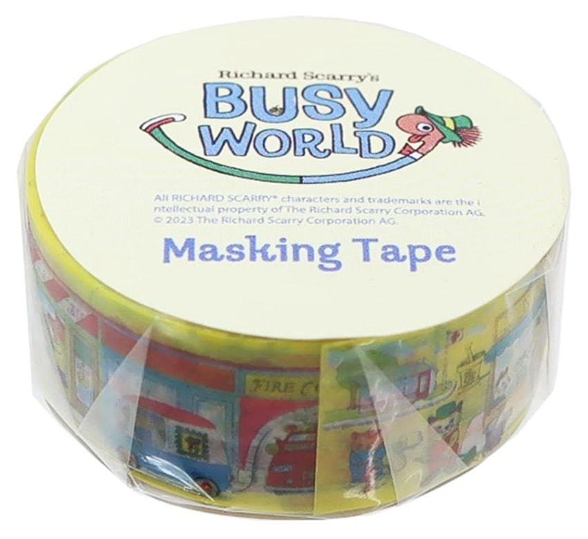 リチャード・スキャリー　マスキングテープ　タウン