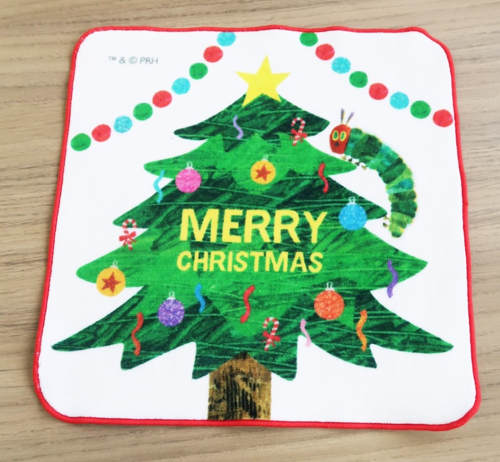 はらぺこあおむし　ツリーとあおむし　プチタオル