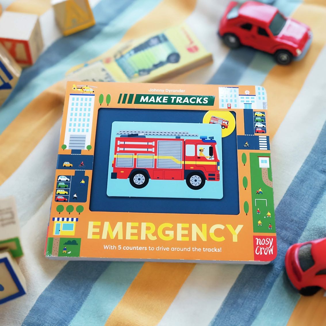 指でたどろう！しかけ絵本　Emergency