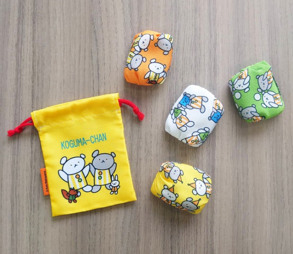 こぐまちゃん　お手玉巾着セット （４個入）