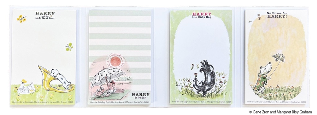 4柄各20枚 メモを書くたびに幸せな気持ちになりそう！