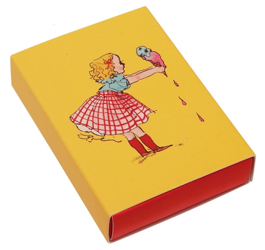 くらはしれい マッチ箱フレークシール　アイス