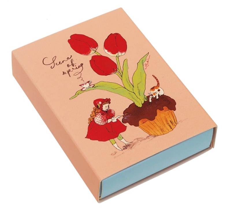 くらはしれい マッチ箱フレークシール 花 | カテゴリーでさがす,グッズ