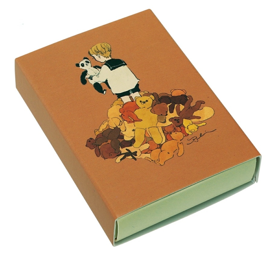 くらはしれい マッチ箱フレークシール　くま