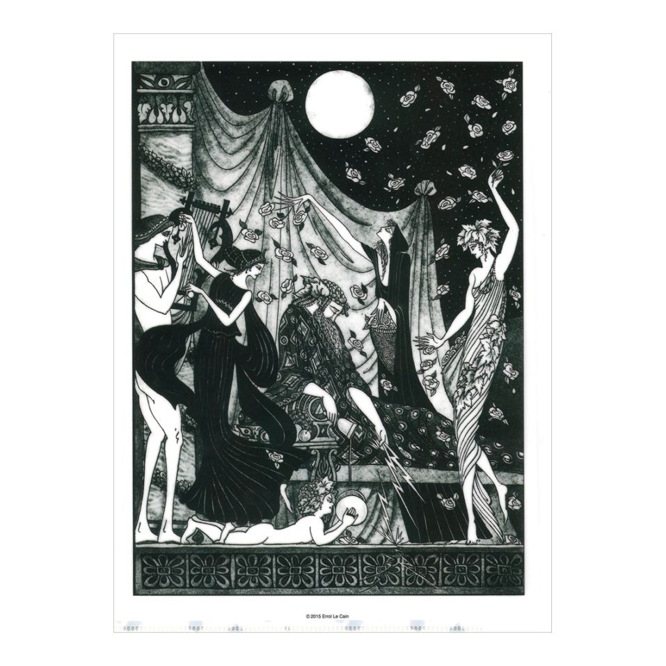 エロール・ル・カイン A4ダブルクリアファイル Cupid and Psyche