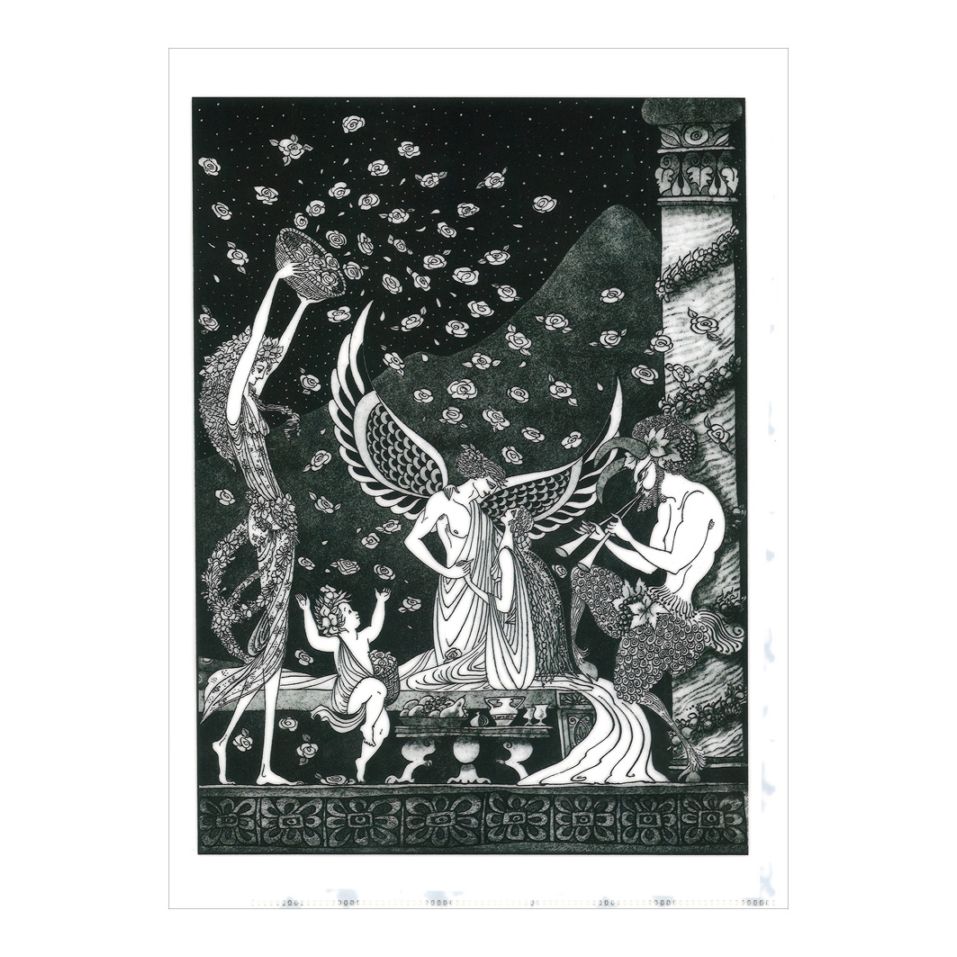 エロール・ル・カイン　A4ダブルクリアファイル　Cupid and Psyche ～キューピッドとプシケー～