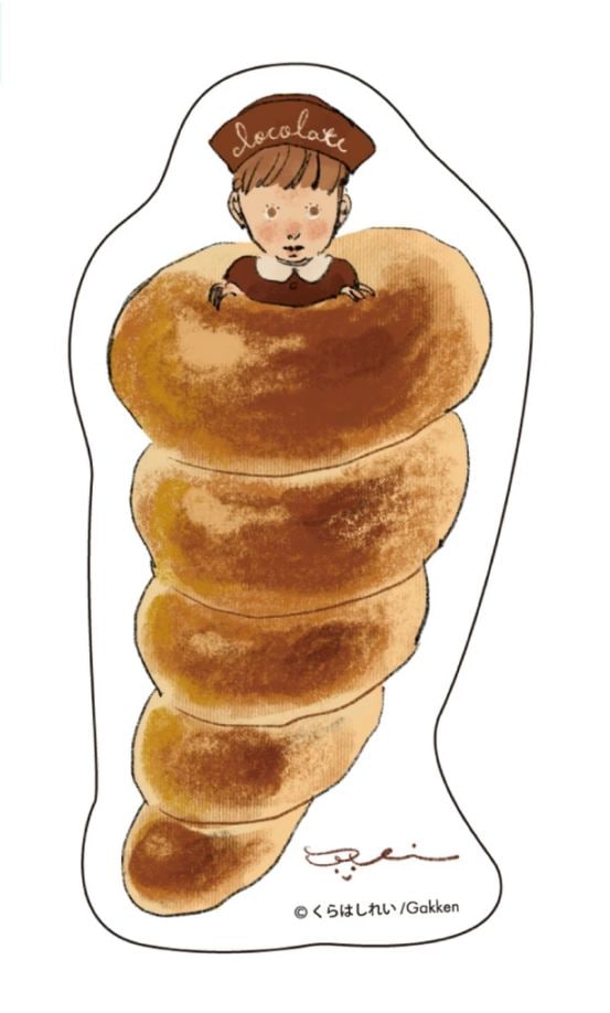 くらはしれい　クリアステッカー（コロネ）