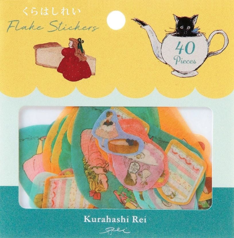 くらはしれい　フレークシール（YE）