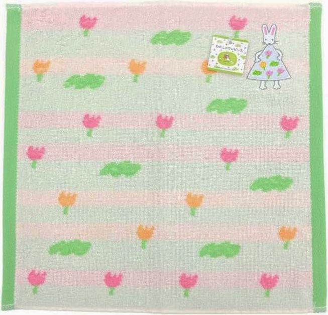 わたしのワンピース　ウォッシュタオル　おはなもよう