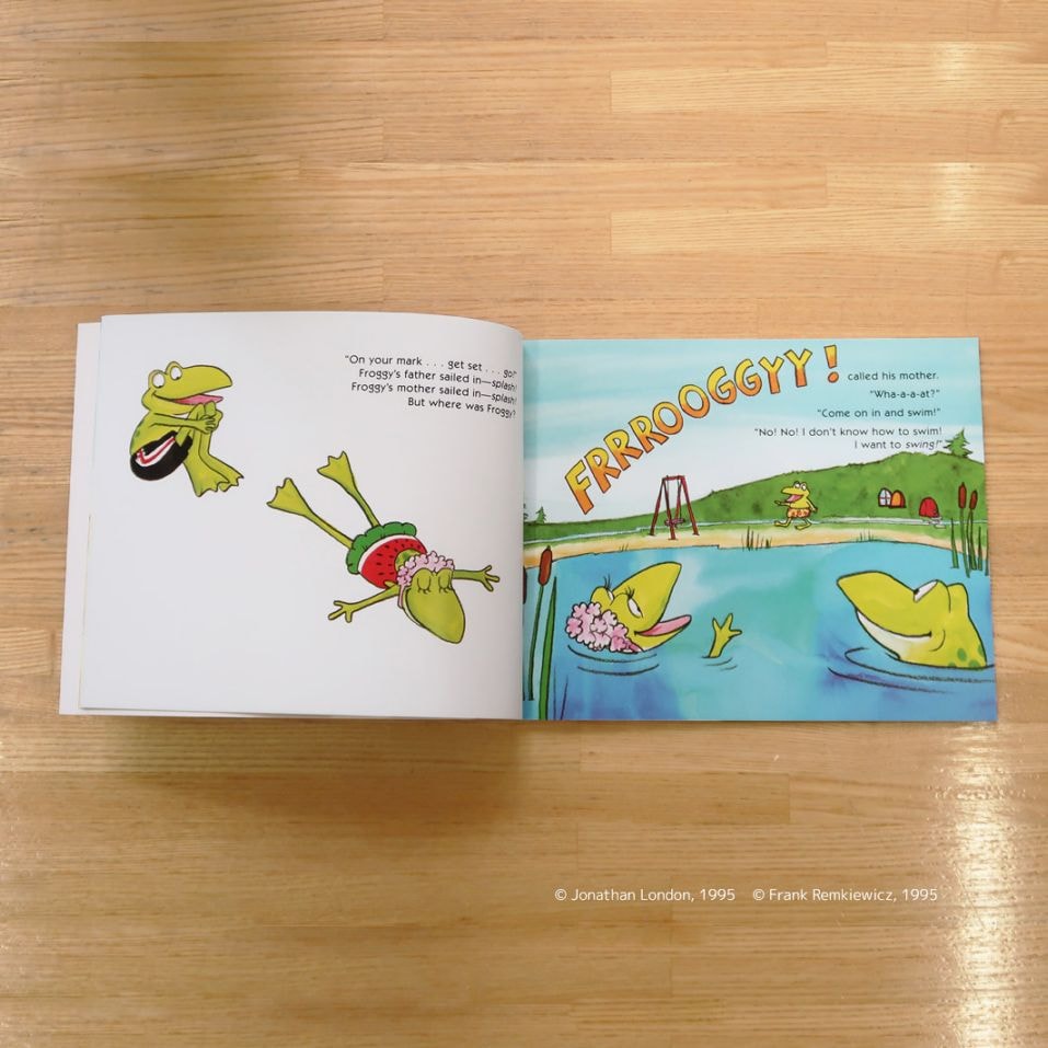 Froggy Learns to Swim ペーパーバック版 | カテゴリーでさがす,絵本