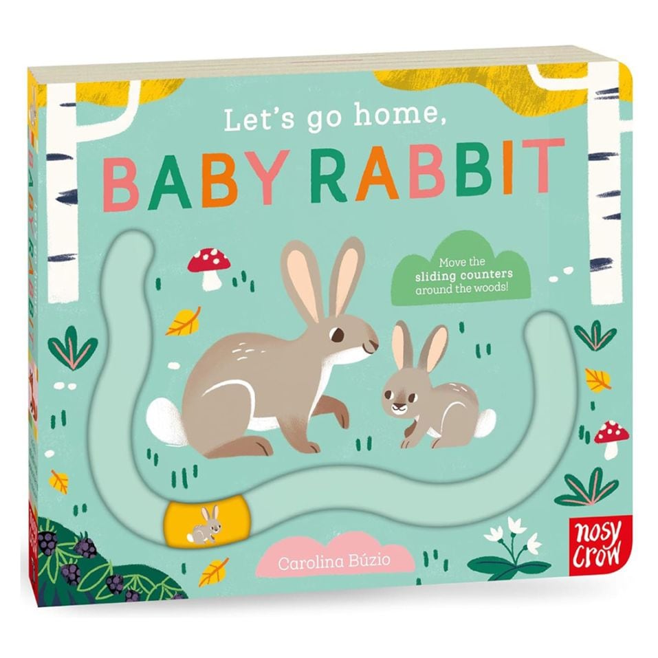 指でたどろう！しかけ絵本　Let’s Go Home, Baby Rabbit