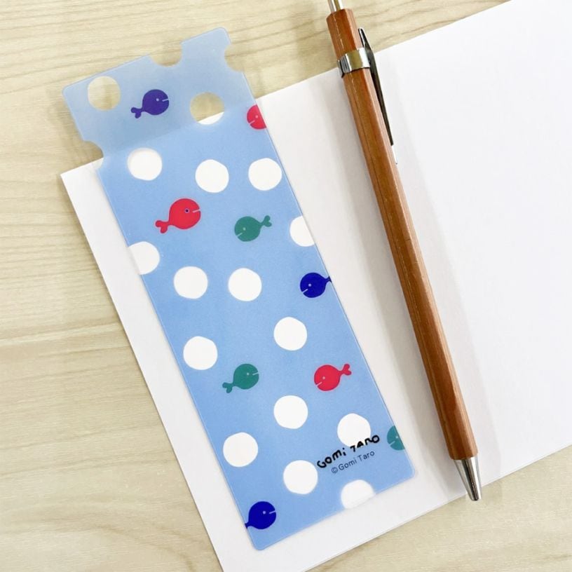 Gomi Taro 五味太郎 きんぎょがにげた 透明ブックマーカー（しおり