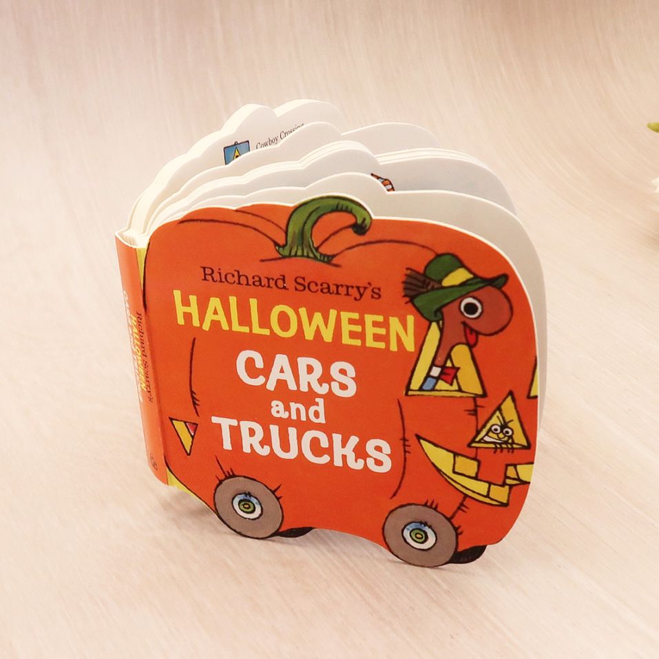 スキャリーのハロウィンミニ絵本 Halloween Cars and Trucks