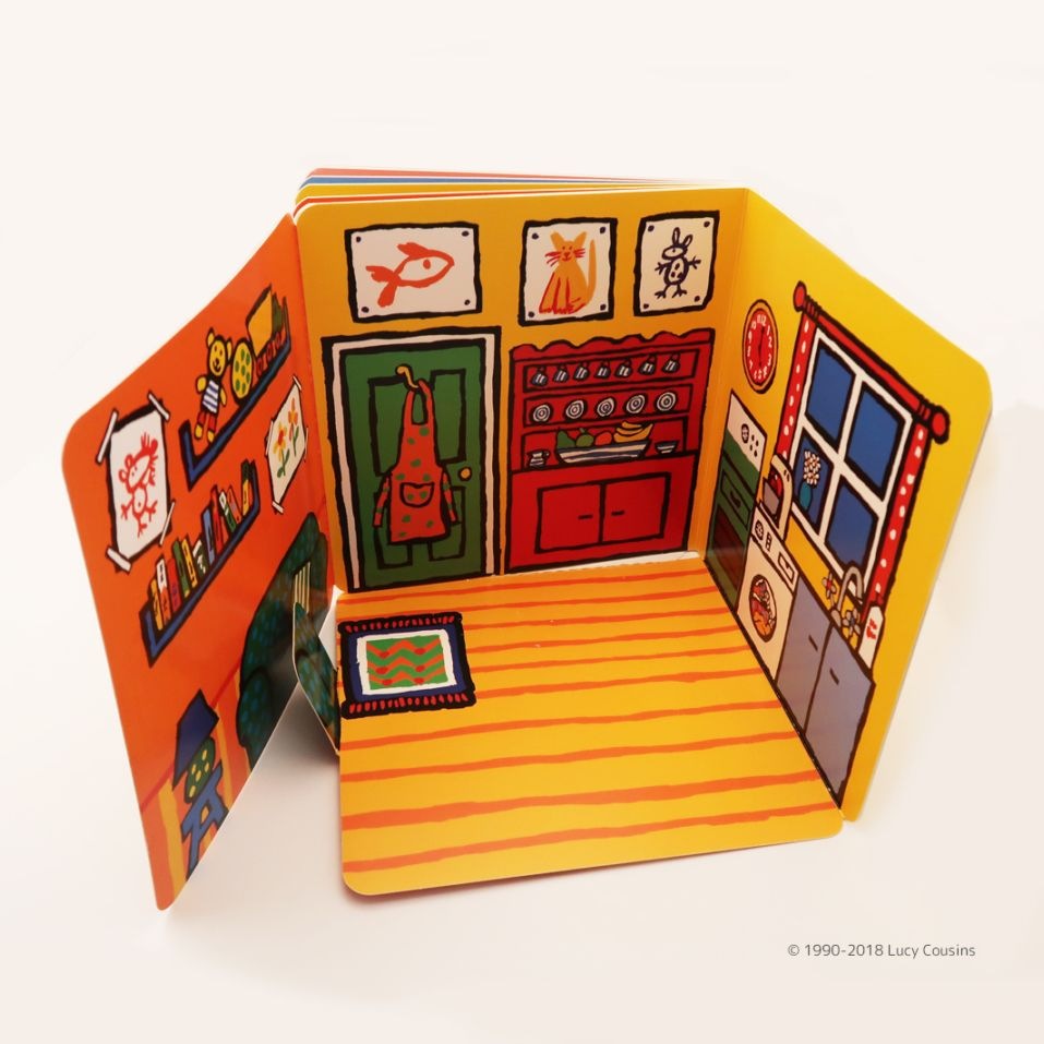 しかけ絵本 Maisy's House pop-out play scene ～メイシーちゃんの