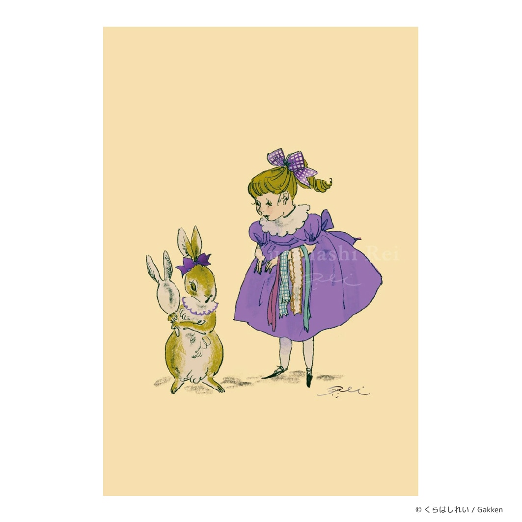 くらはしれい ポストカード うさぎ | カテゴリーでさがす,グッズ