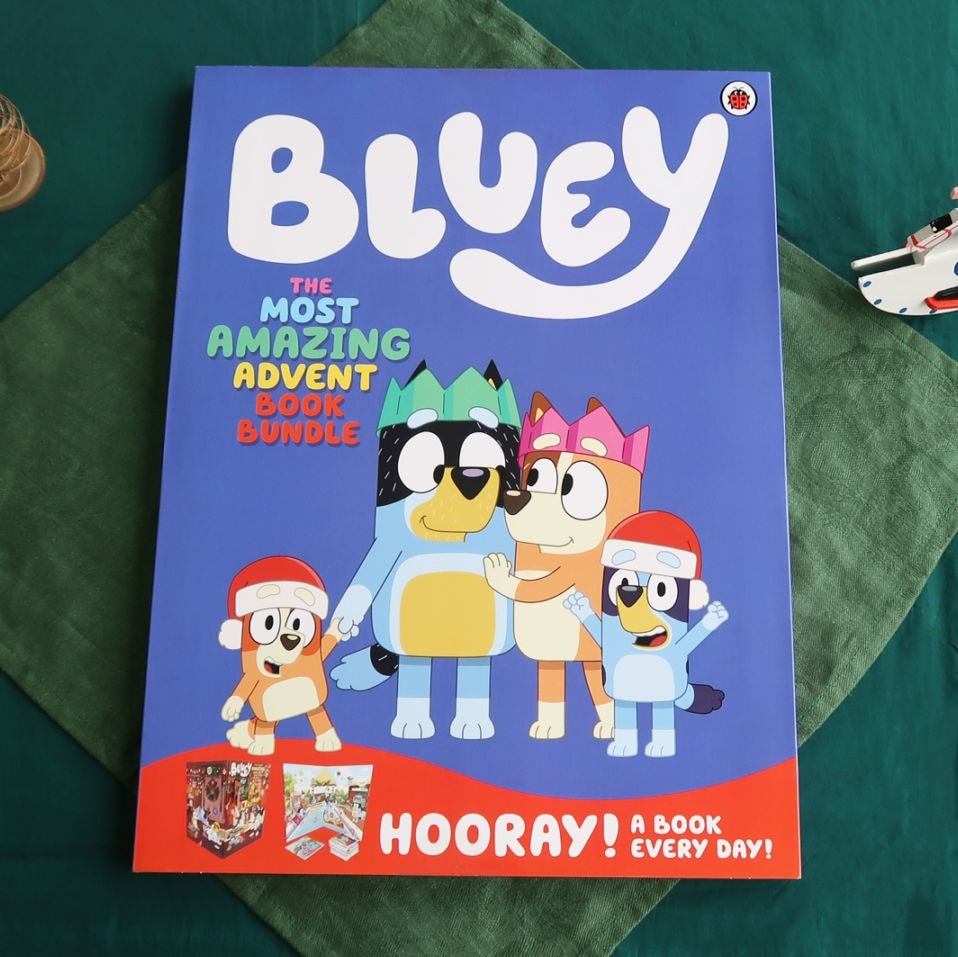 ブルーイ　えほんアドベントカレンダー　アドベントブック～ミニブック24冊