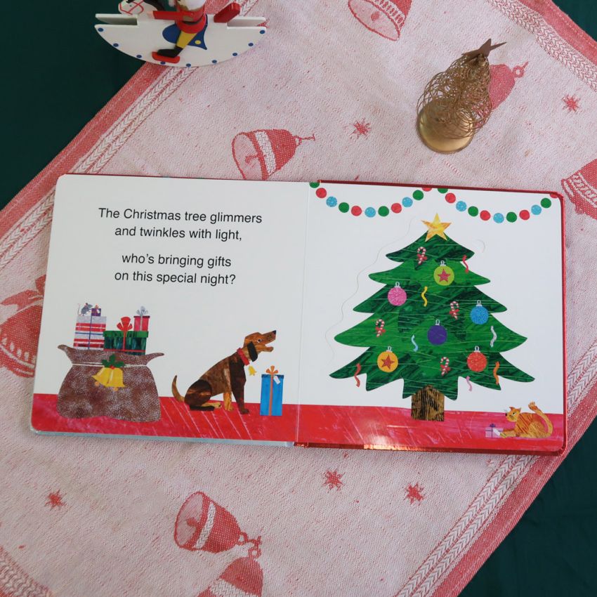 めくりしかけ絵本 Very Hungry Caterpillar's Christmas Eve