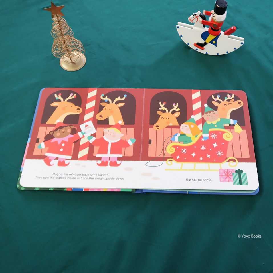ポップアップしかけ絵本 Where's Santa | カテゴリーでさがす,絵本