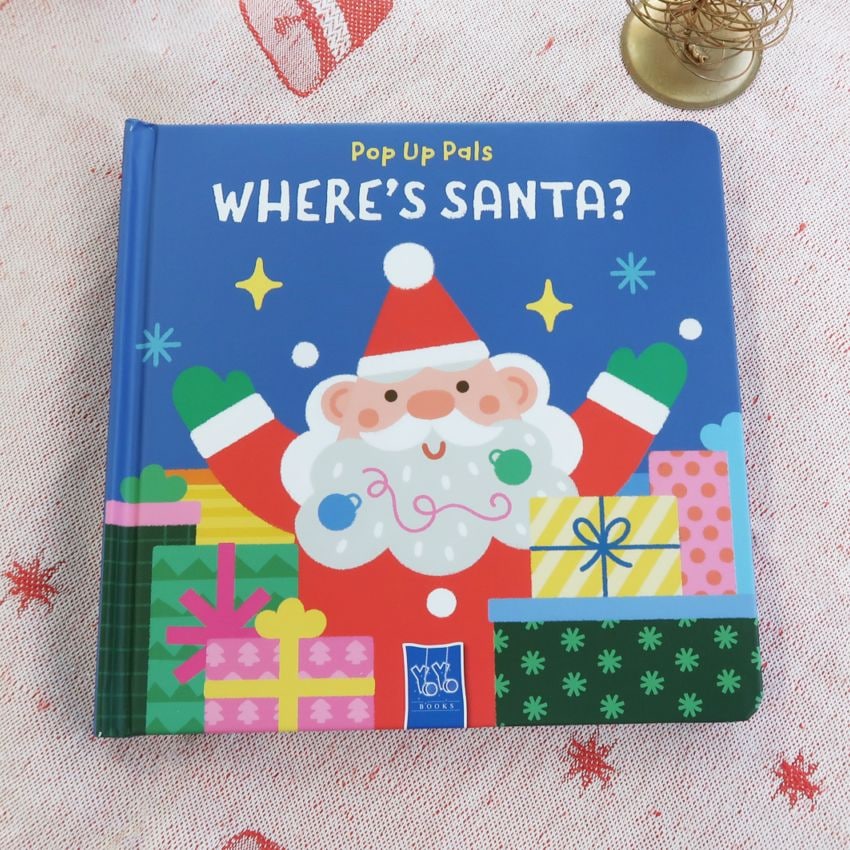 ポップアップしかけ絵本　Where's Santa
