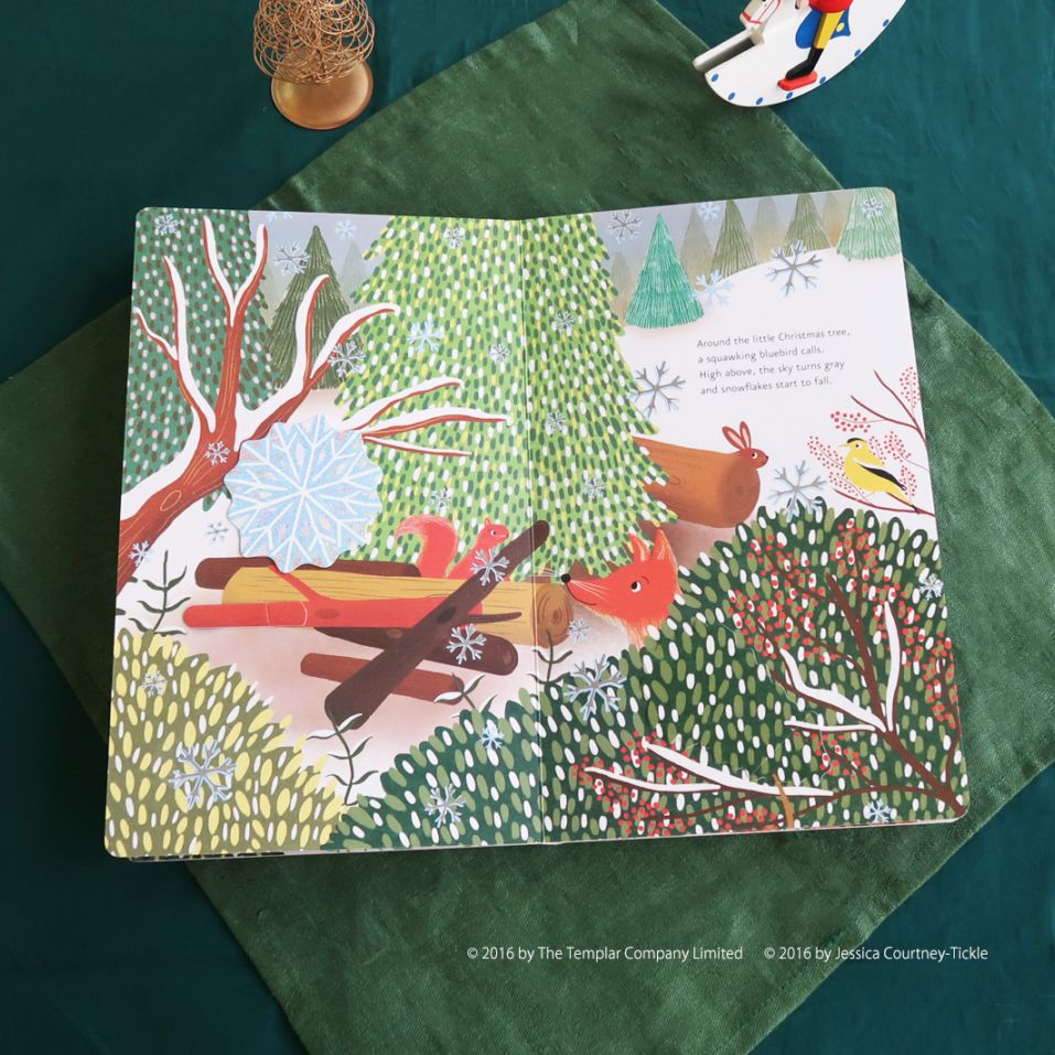 めくりしかけ絵本 Little Christmas Tree | カテゴリーでさがす,絵本