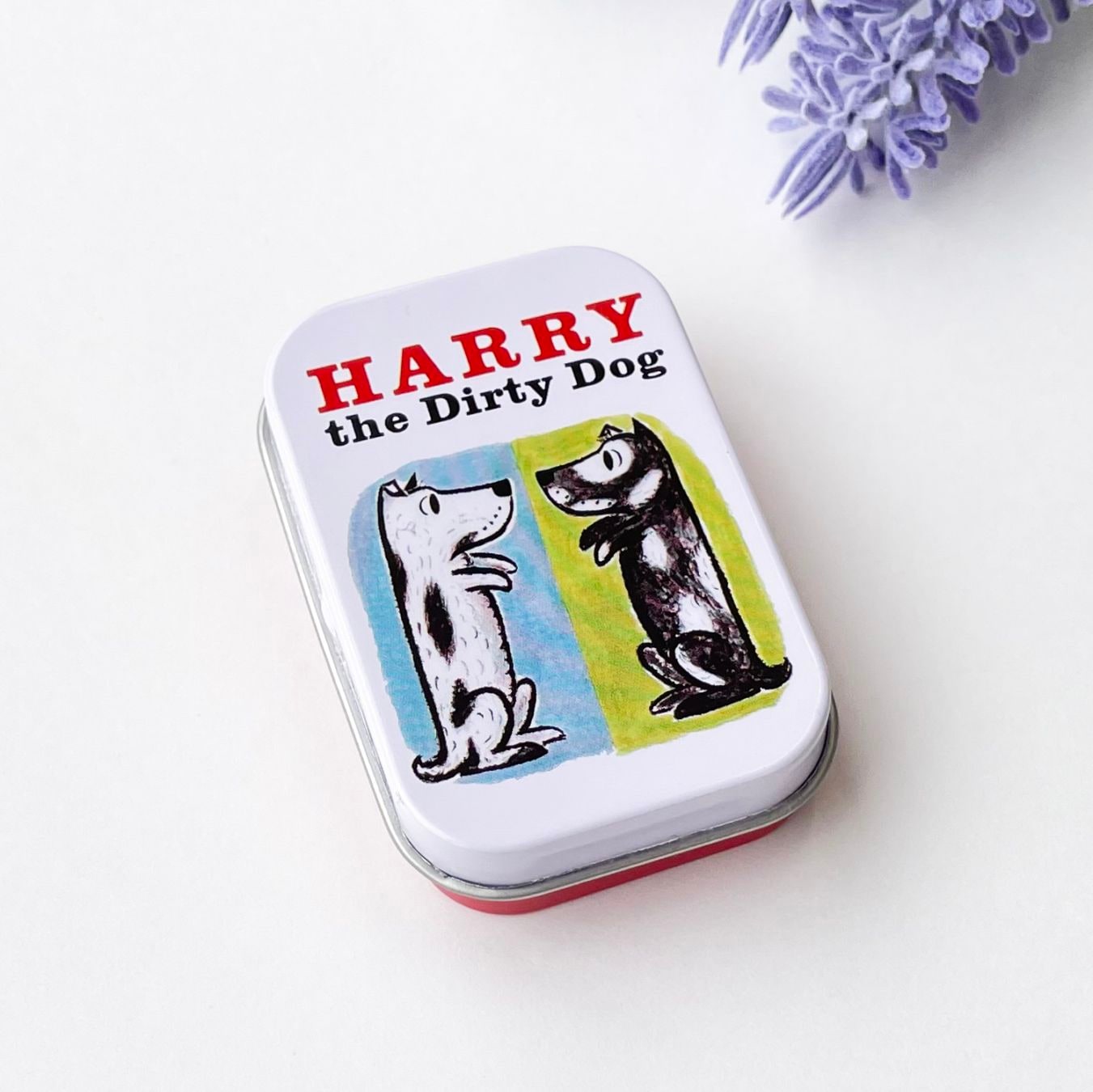 どろんこハリー　缶入りステッカー