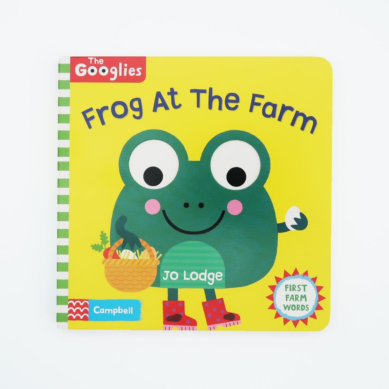 しかけ絵本　Googlies Frog at the Farmx