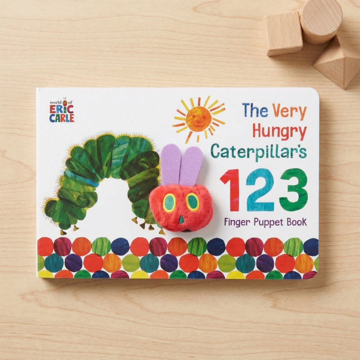 指人形えほん　はらぺこあおむし 123 Finger Puppet Book