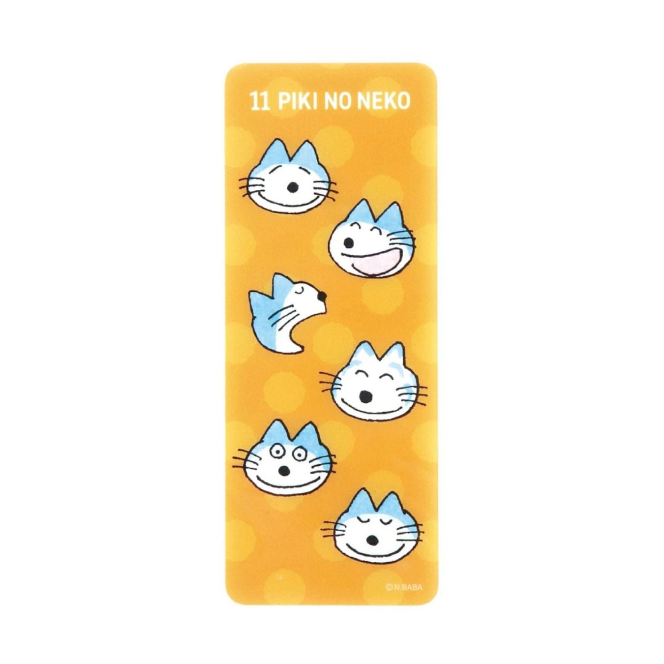 11ぴきのねこ ブックマーカー フェイス