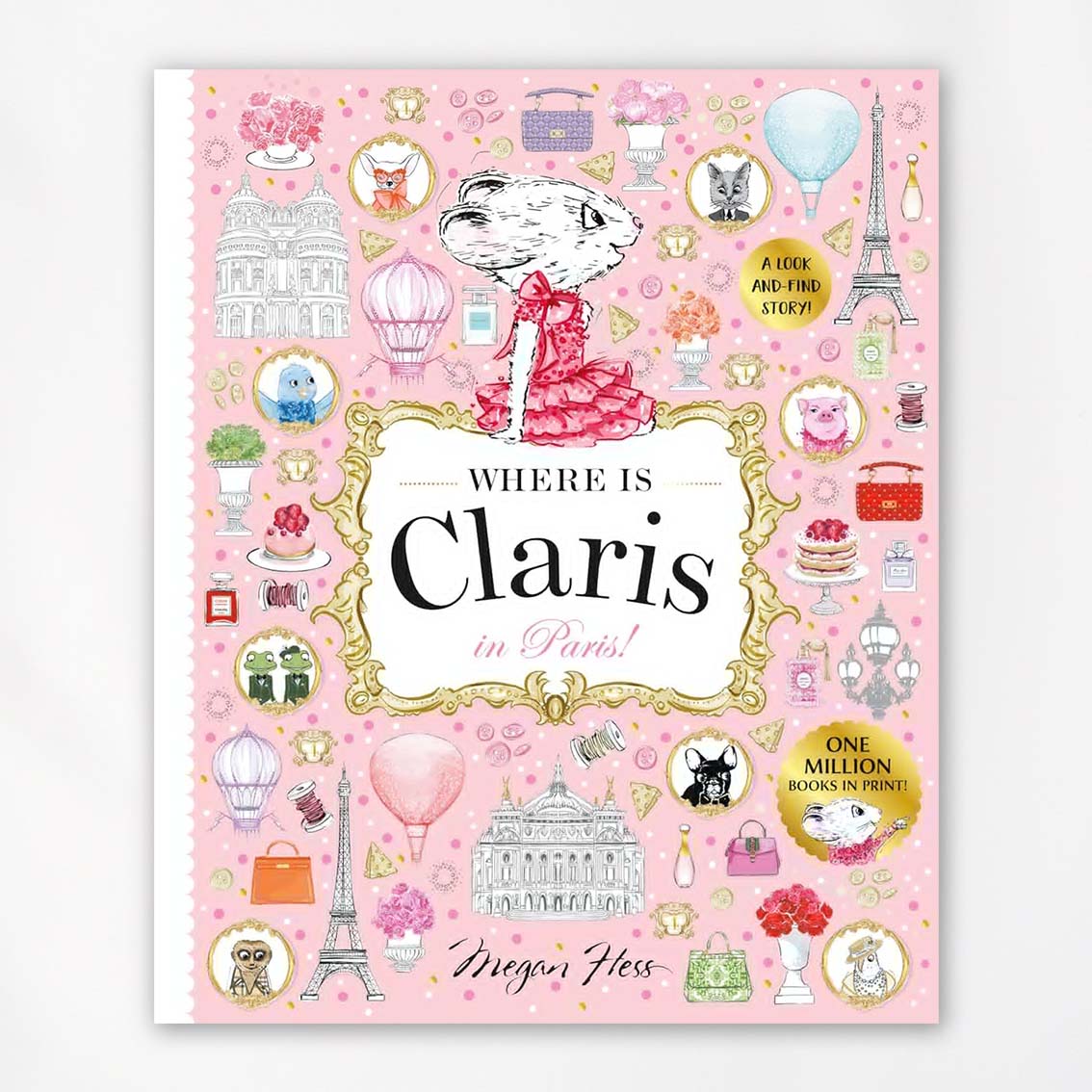 さがし絵本 Where is Claris in Paris!～クラリスさがし絵 in Paris