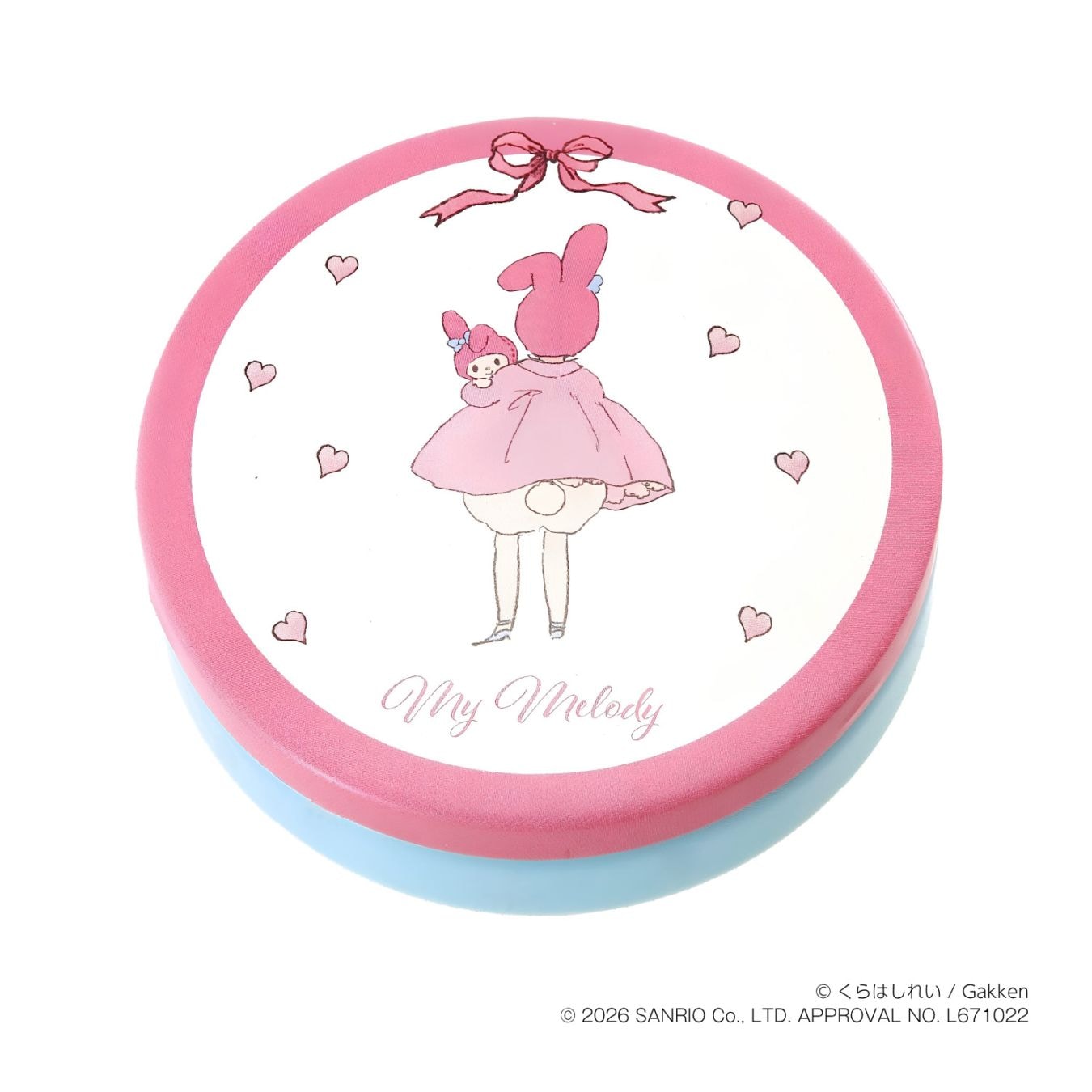 サンリオキャラクターズ×くらはしれい　缶入りメモ　マイメロディ