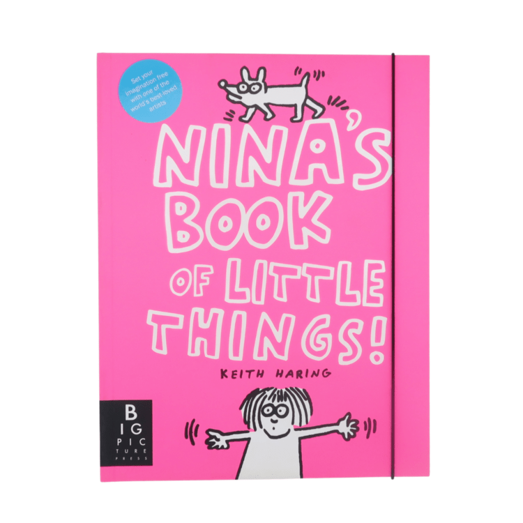 【大特価！セール品】 Keith Haring's Nina's Book of Little Things!　～キース・へリングと一緒に描こう！