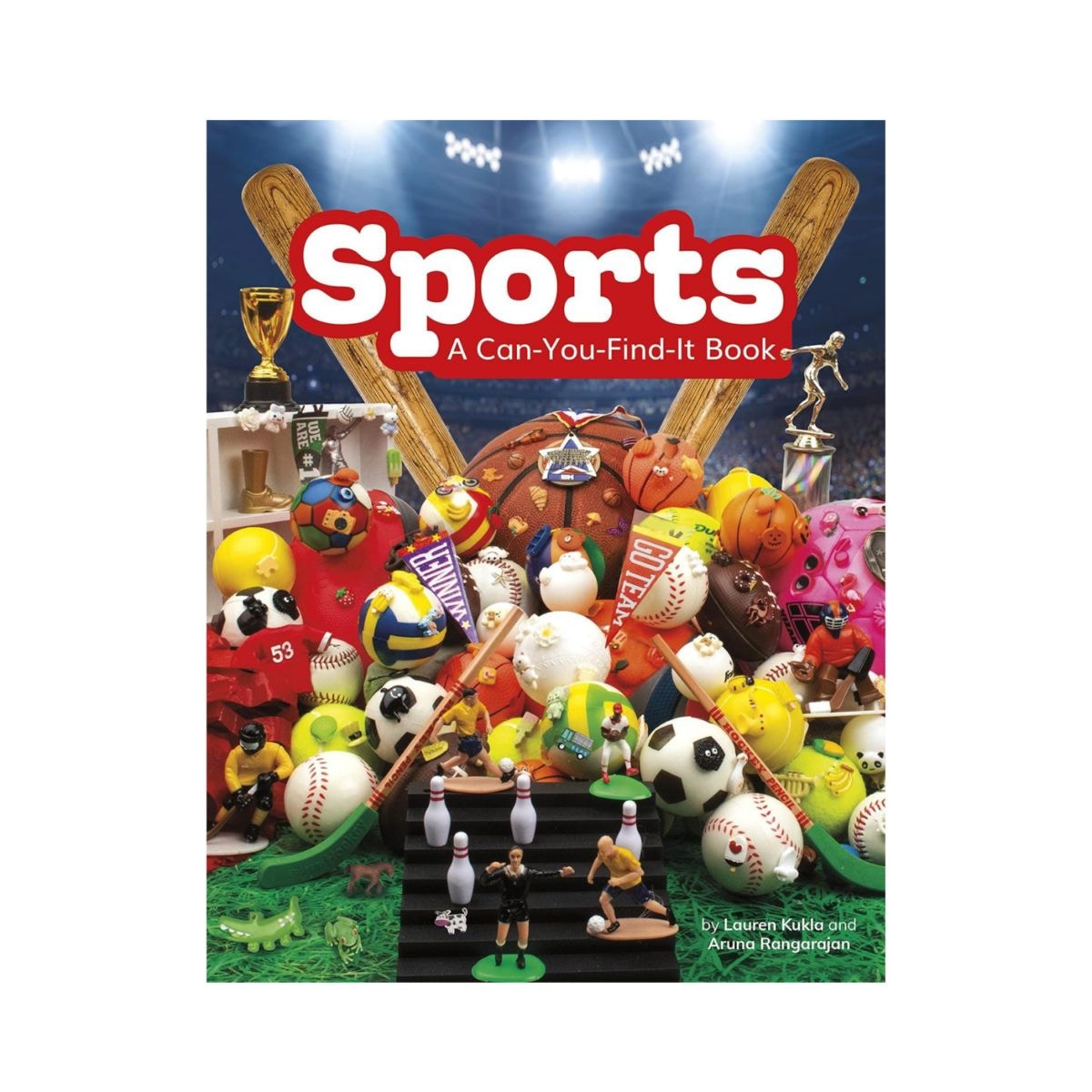 【大特価！セール品】さがし絵本 Can You Find it? ～ SPORTS　ペーパーバック版