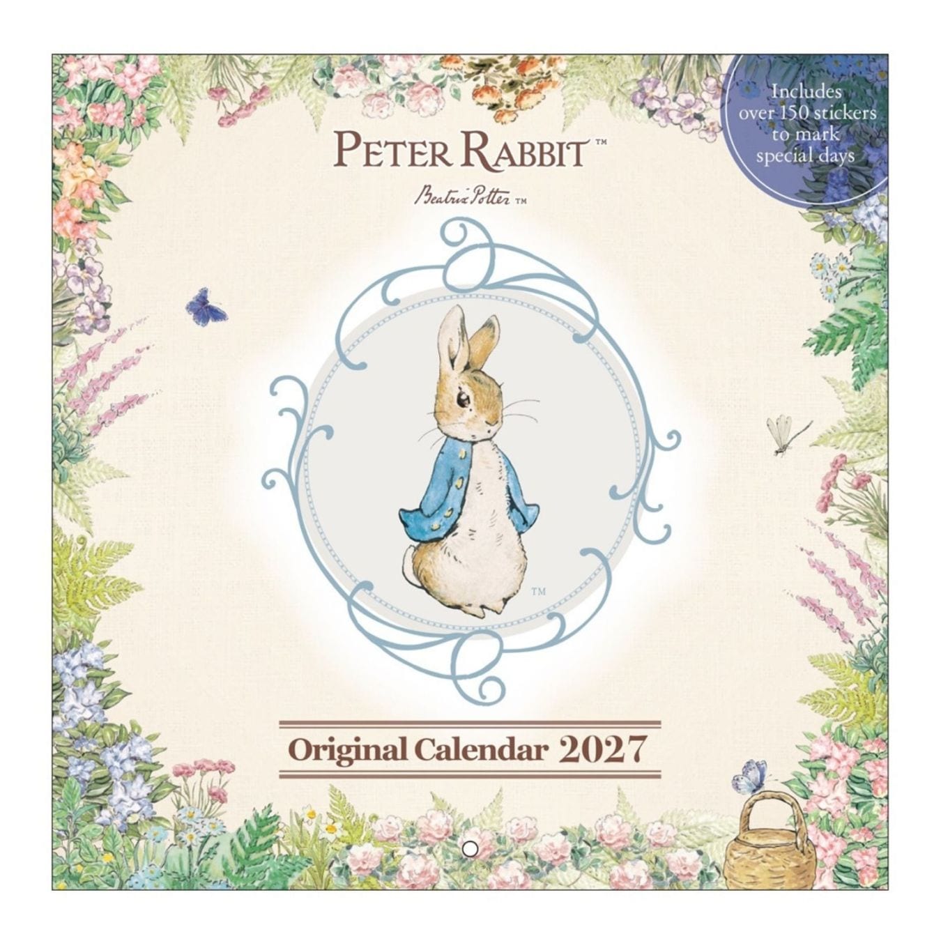 ピーターラビット　2027　カレンダー