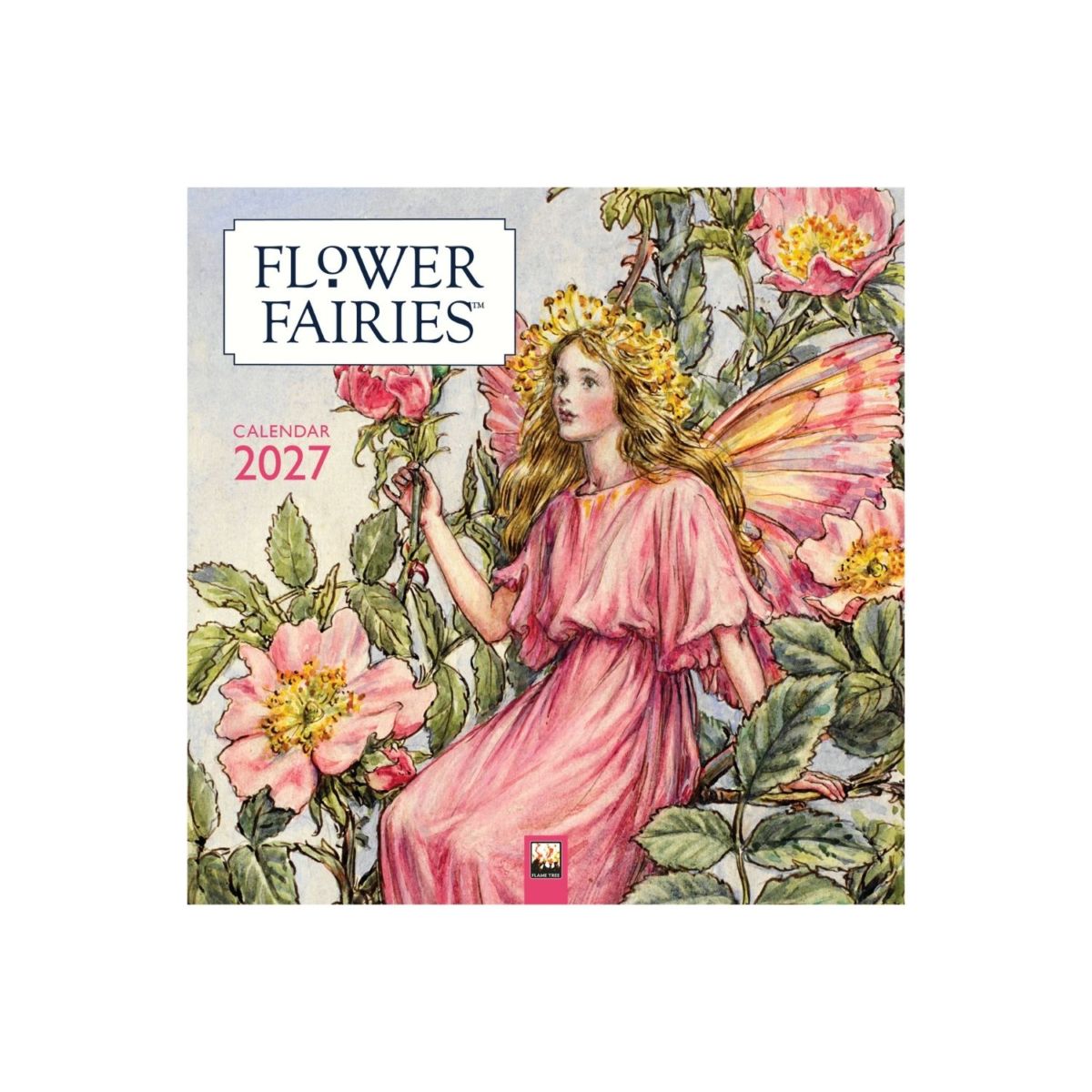Flower Fairies　花の妖精　フラワーフェアリー　2027　ミニカレンダー