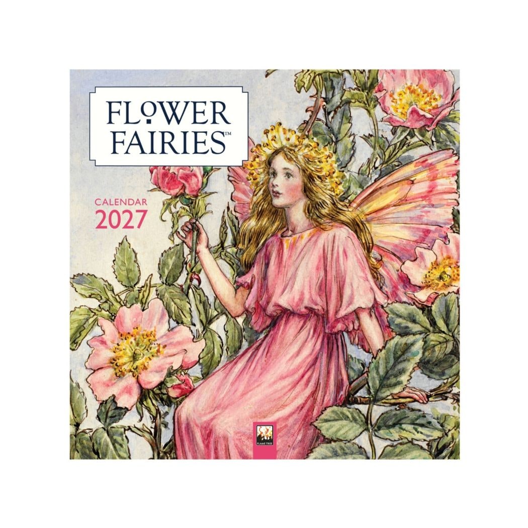 Flower Fairies　花の妖精　フラワーフェアリー　2027　ミニカレンダー