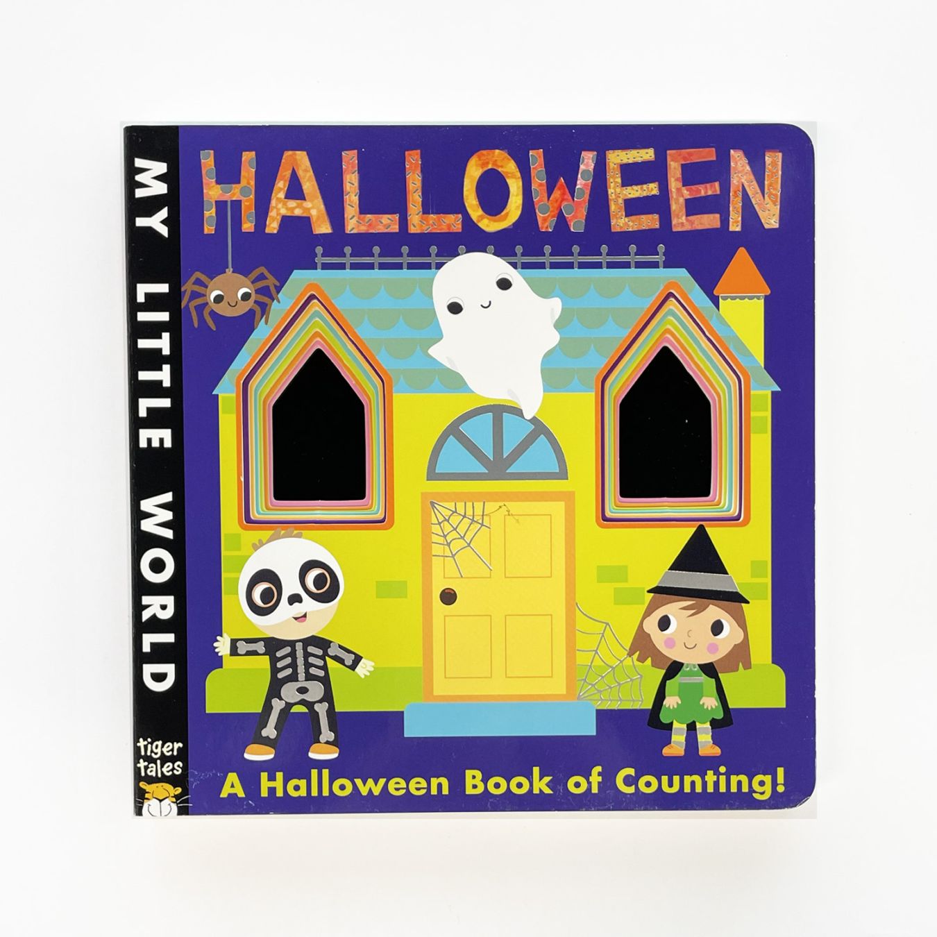 穴あきしかけつき絵本　Halloween A Peek-Through Halloween Book of Counting